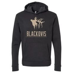 BlackOvis Dark Timber Bull Hoodie
