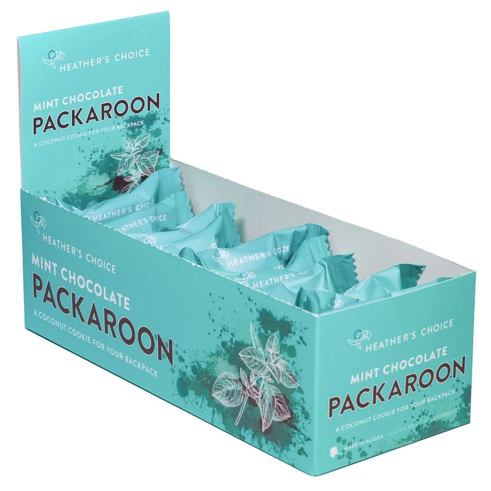 Heather's Choice Mint Chocolate Packaroons 10 Pack 1 Heather's Choice Mint Chocolate Packaroons 10 Pack