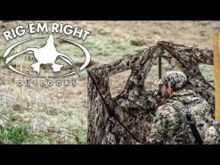 Rig ‘Em Right HydeOut XL Hunting Ground Blind -Hunting Time hqdefault 16 73
