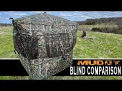 Muddy Outdoors Infinity 3 Man Pop Up Ground Blind -Hunting Time hqdefault 17 38