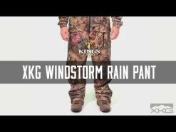 King's Camo XKG Wind Storm Rain Pants -Hunting Time hqdefault 5 32