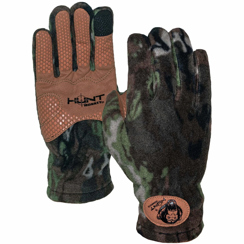 Hunt Monkey Task Hunt Fleece Full Finger Gloves 1 Hunt Monkey Task Hunt Fleece Full Finger Gloves