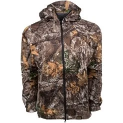 King's Camo XKG Windstorm Rain Jacket -Hunting Time king s camo xkg wind storm peak rain jacket realtree edge 1