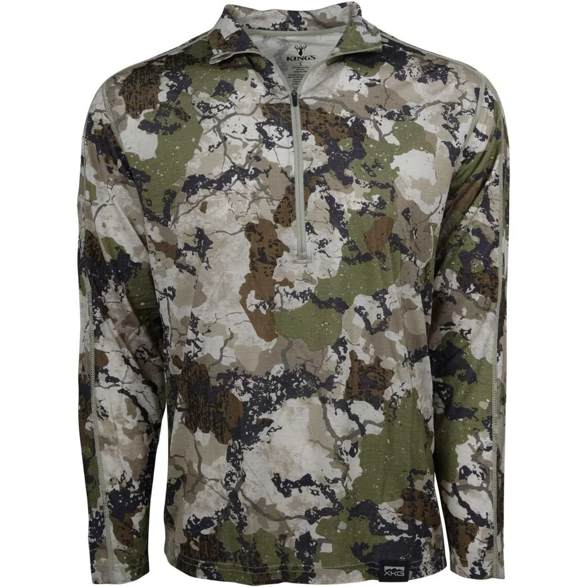 King's Camo XKG Foundation 150 Merino 1/4 Zip