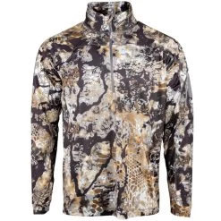 Kryptek Valhalla Long Sleeve Zip -Hunting Time kryptek valhalla long sleeve zip skyfall front