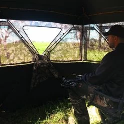 Muddy Outdoors Infinity 3 Man Pop Up Ground Blind -Hunting Time muddy outdoors infinity 3 man pop up ground blind cervidae lifestyle