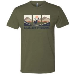 Muley Freak Canvas Short Sleeved T-Shirt