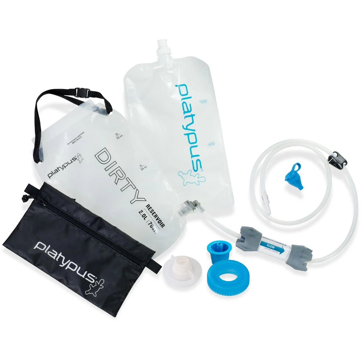 Platypus GravityWorks Water Filter System 2.0 - Complete Kit 1 Platypus GravityWorks Water Filter System 2.0 - Complete Kit