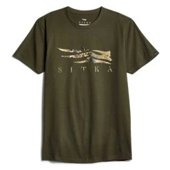 Sitka Optifade Icon Short Sleeve Shirt -Hunting Time sitka optifade icon tee deep lichen subalpine 6