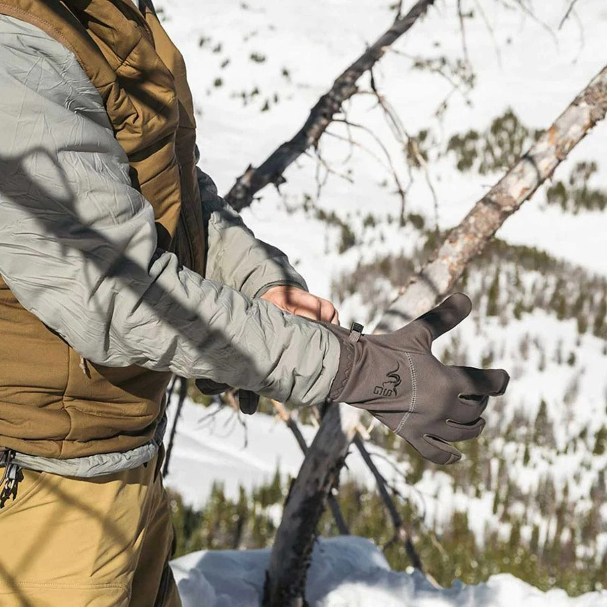 Stone Glacier Graupel Fleece Gloves 4 Stone Glacier Graupel Fleece Gloves - Image 4