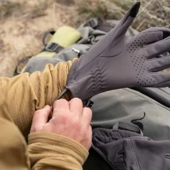 Stone Glacier Graupel Fleece Gloves 10 Stone Glacier Graupel Fleece Gloves -Hunting Time stone glacier graupel fleece glove granite grey 4
