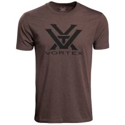 Vortex Core Logo Short Sleeve T-Shirt -Hunting Time vortex core logo short sleeve t shirt brown