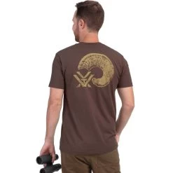 Vortex Counting Sheep Short Sleeve Shirt -Hunting Time vortex counting sheep t shirt brown 3