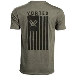 Vortex Salute Short Sleeve T- Shirt -Hunting Time vortex salute short sleeve t shirt green back