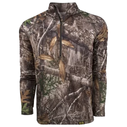 King's Camo XKG Elevation 1/4 Zip Tee 10 King's Camo XKG Elevation 1/4 Zip Tee -Hunting Time xkg4206 re new preview